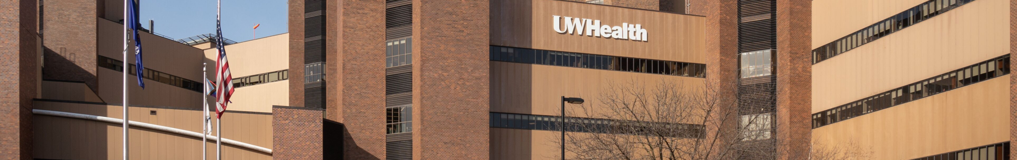 Exterior photo of UW Health University Hospital