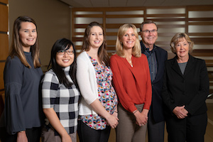 The Sheehy family and internal medicine residents
