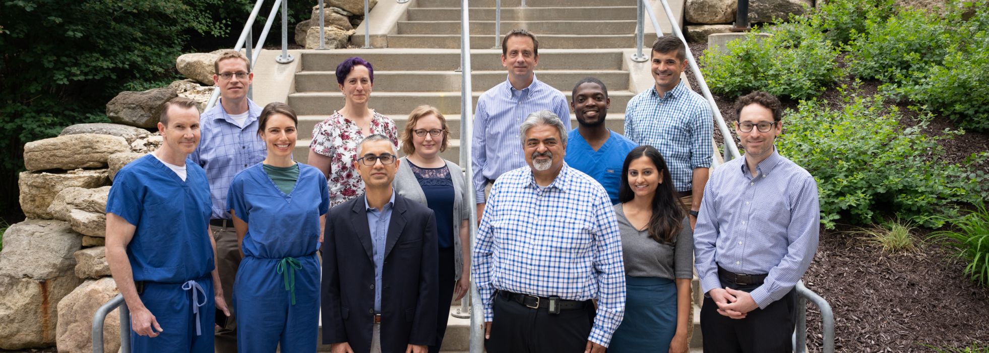 Group photo of Department of Medicine QI committee