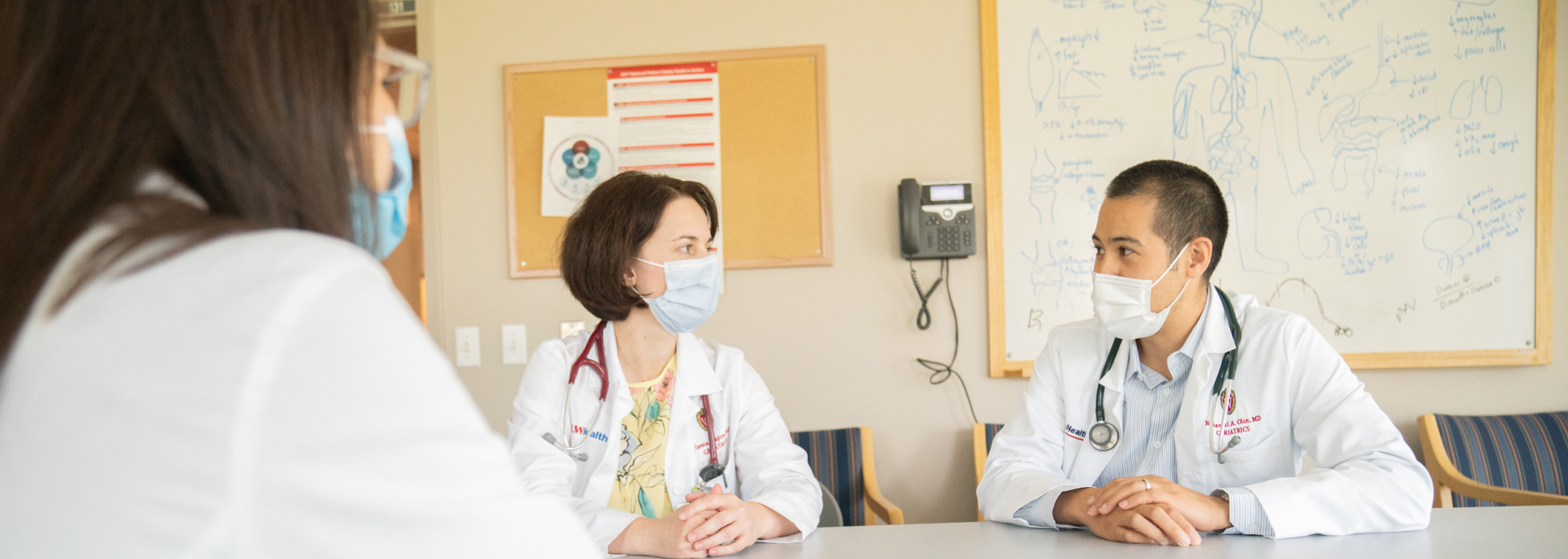 Geriatrics fellow with Drs. Nathaniel Chin and Elizabeth Chapman