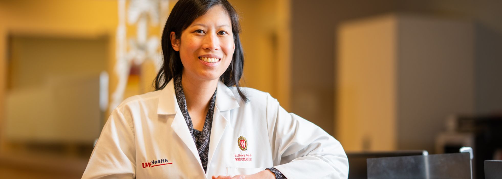 environmental photo of Rheumatology fellowship director Dr. Tiffany Lin