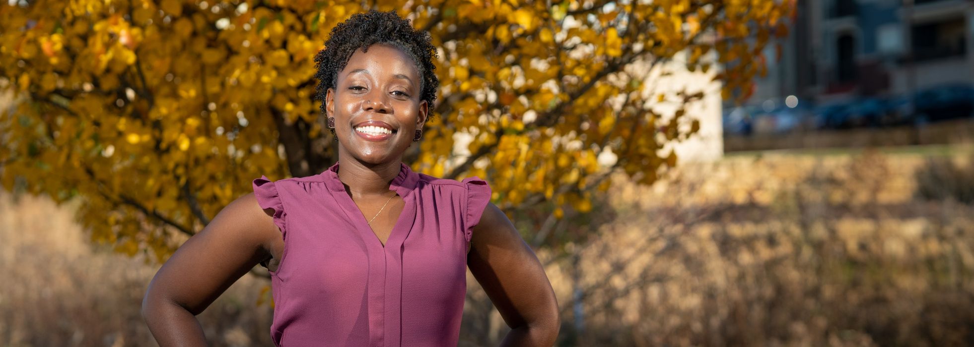 photo of Dr. Shenikqua Bouges outdoors