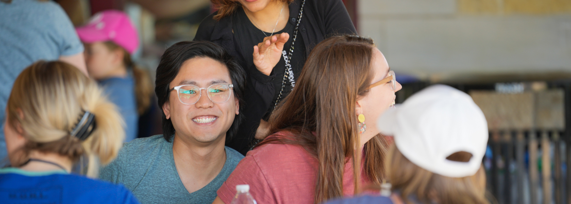 Department of Medicine trainees at their annual summer picnic. Credit: Clint Thayer/Department of Medicine.