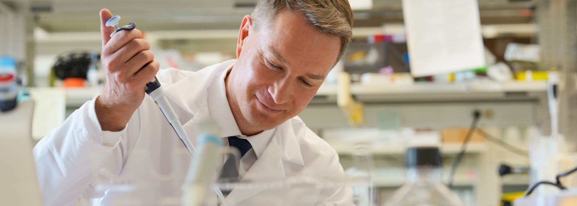 photo of Alexey Glukhov, PhD, in his lab