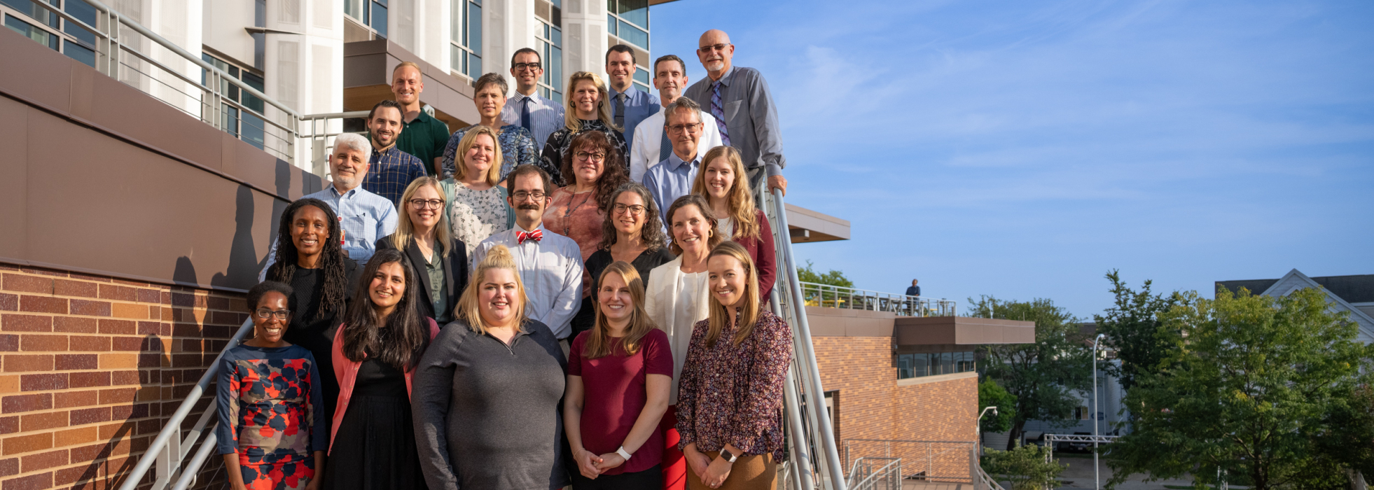 Outdoor photo of Division of Rheumatology faculty and staff 