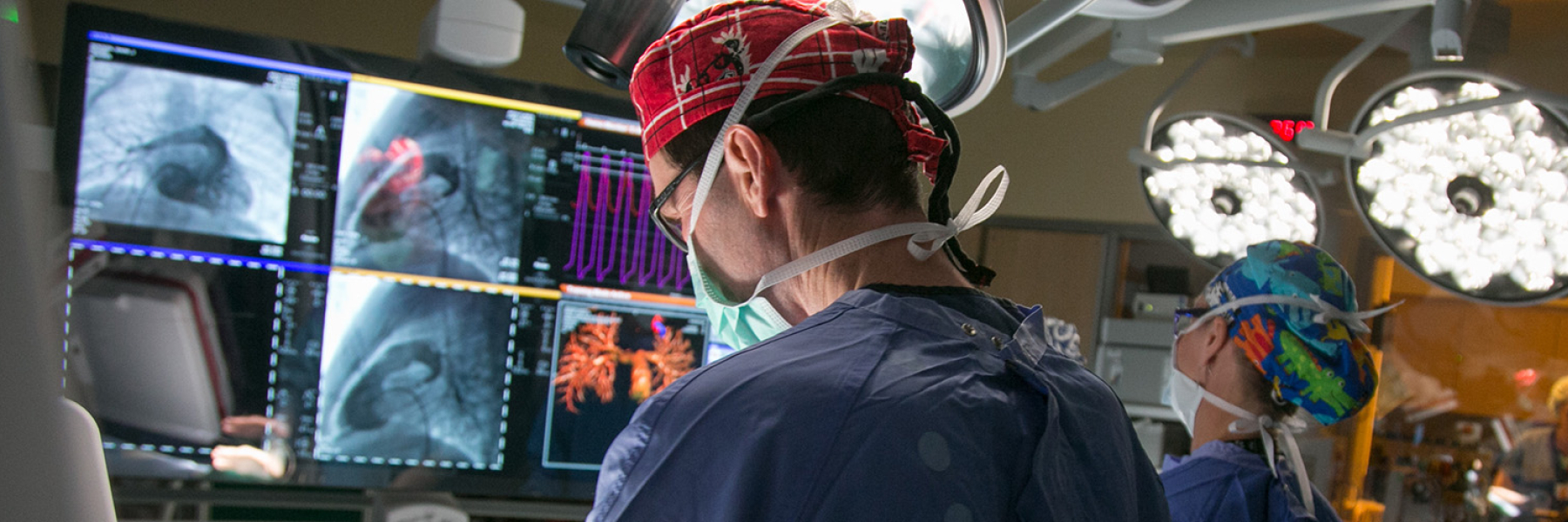 Physician in cath lab