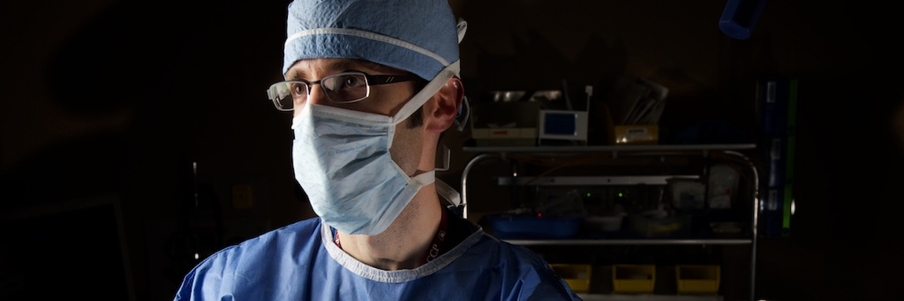 photo of Dr. David Sonetti in the endoscopy suite