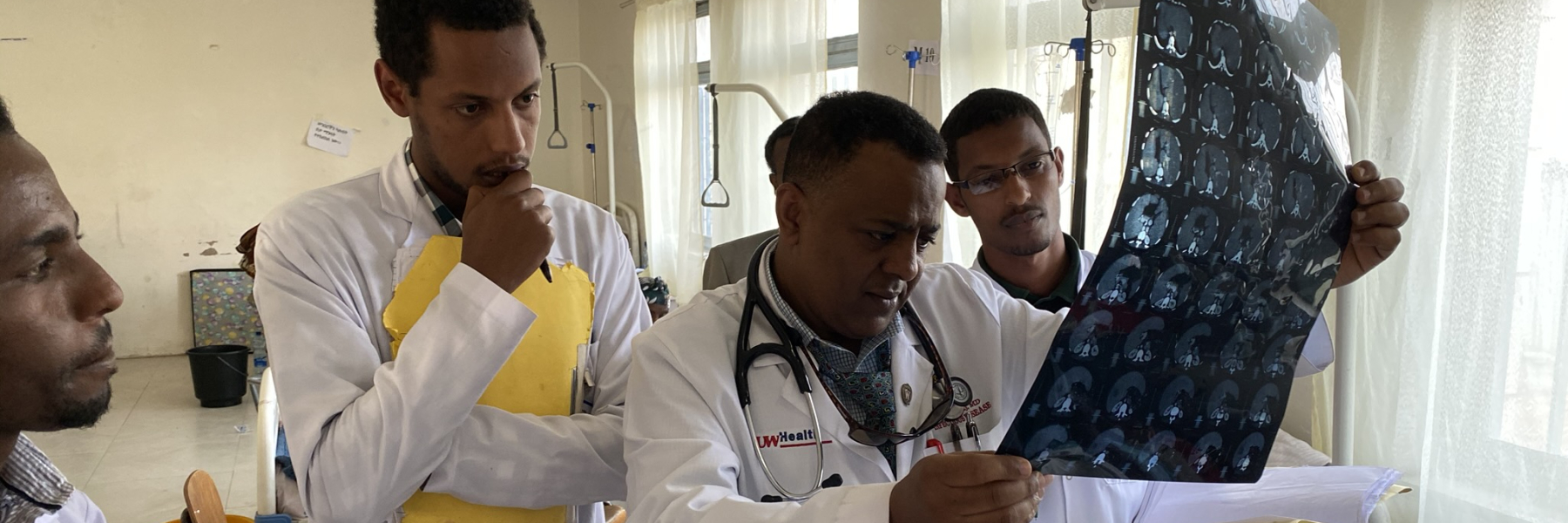 Dr. Dawd Siraj and global health colleagues