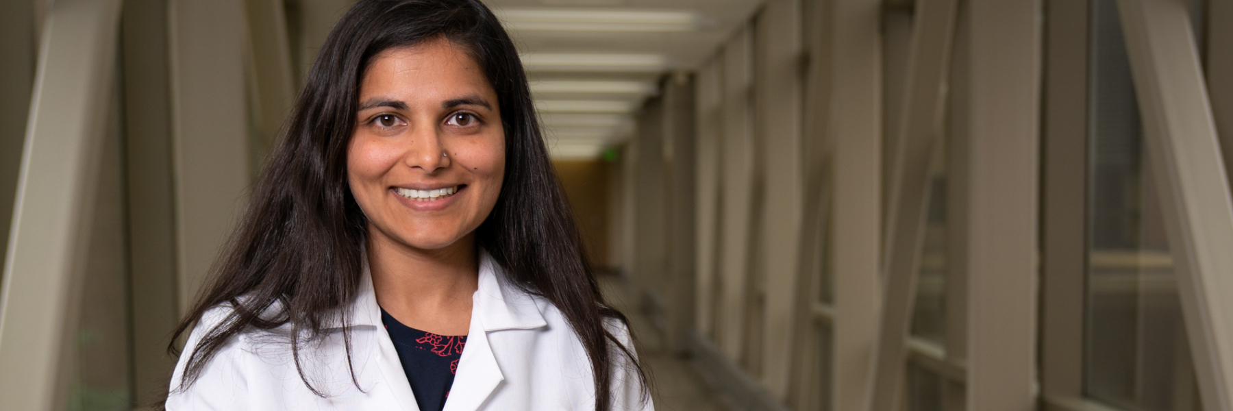 Dr. Shivani Garg in white coat