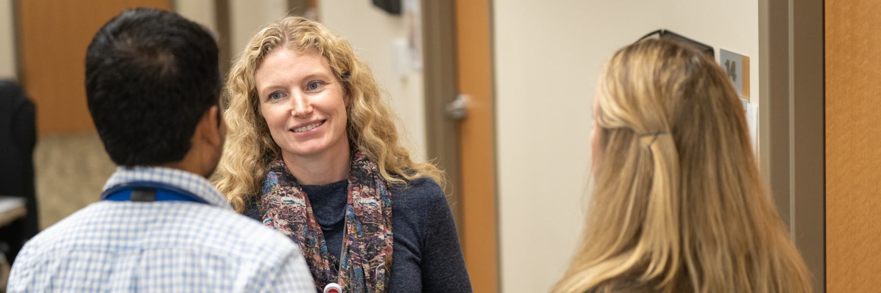Primary Care Track director Dr. Kelly Lavin in clinic