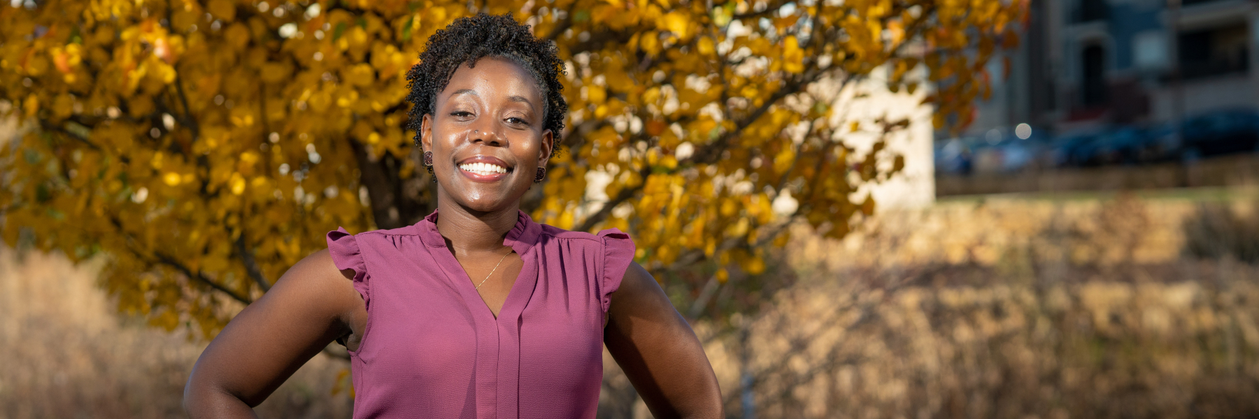photo of Dr. Shenikqua Bouges outdoors