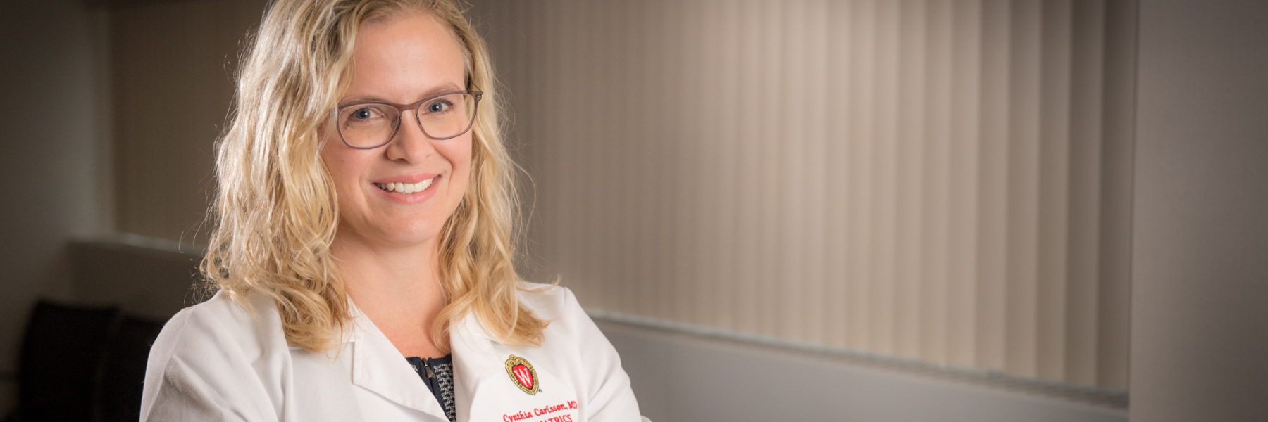 Environmental portrait of Dr. Cynthia Carlsson