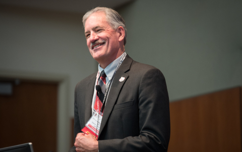 Dr. Patrick McBride at 2017 Research Day