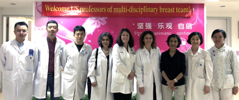 Dr. Ruth O'Regan and colleagues in China