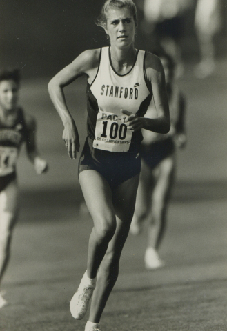 Dr. Ann Sheehy as a college athlete