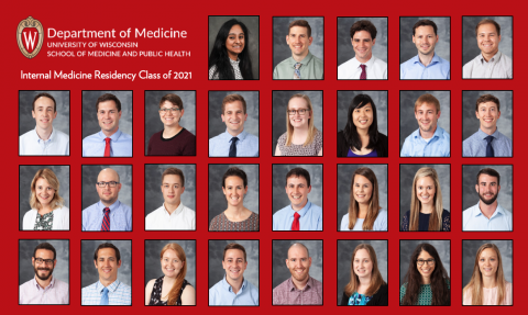 Internal Medicine Residents Class of 2021