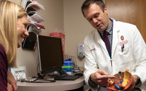 Dr. John Rice in clinic