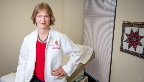 Dr. Betsy Trowbridge in clinic