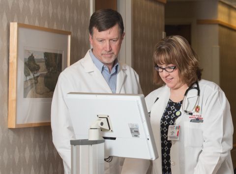 Dr. Scott Wilson and Casey Ray, NP