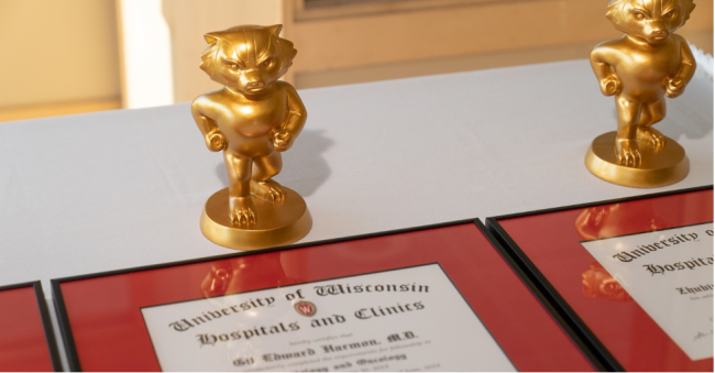 golden Bucky and certificate