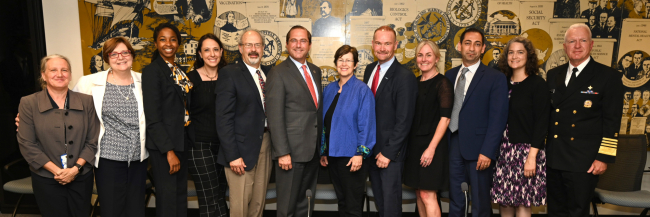 Members of the HIV Medical Association, including the Department of Medicine&#039;s Dr. James Sosman, meet with federal leaders to discuss the &#039;End the HIV Epidemic&#039; initiative