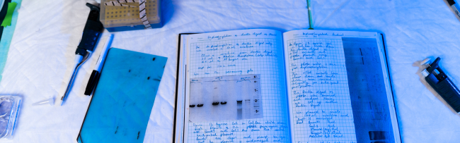 laboratory notebook