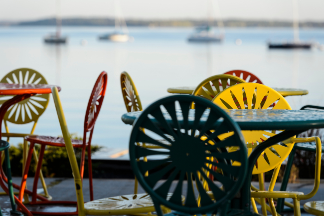 Terrace at Memorial Union on the UW-Madison campus