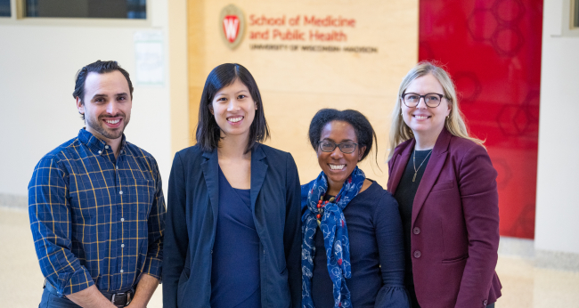 Drs. Justin Levinson, Tiffany Lin, Christine Sharkey and Christie Bartels from the UW Division of Rheumatology