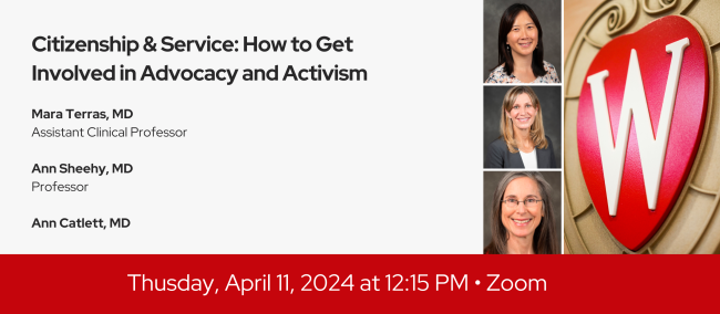 Clinical Faculty Development Series | Citizenship and Service: How to Get Involved in Advocacy and Activism