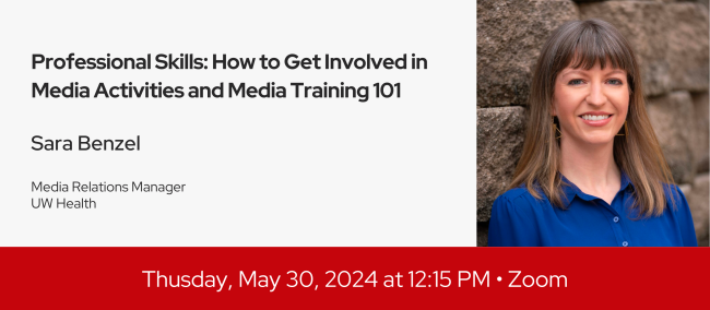 Clinical Faculty Development Series | Professional Skills: How to Get Involved in Media Activities and Media Training 101