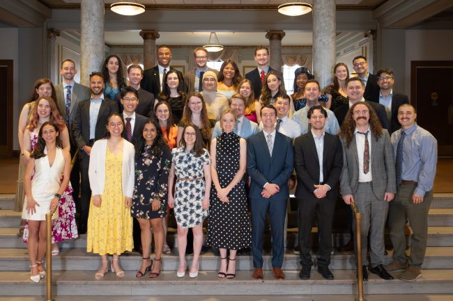 The graduating residents.