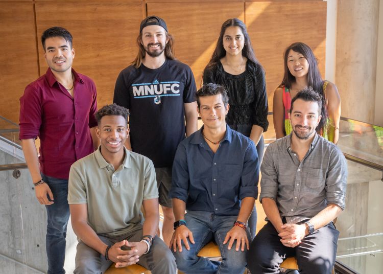 photo of Galmozzi lab team