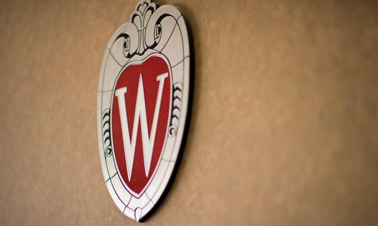 Photo of the University of Wisconsin crest