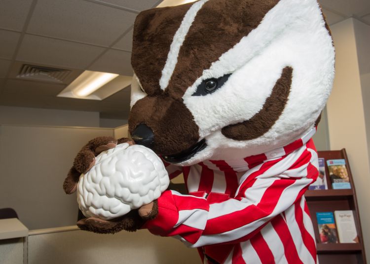 Bucky at the Alzheimer&#039;s Disease Research Center