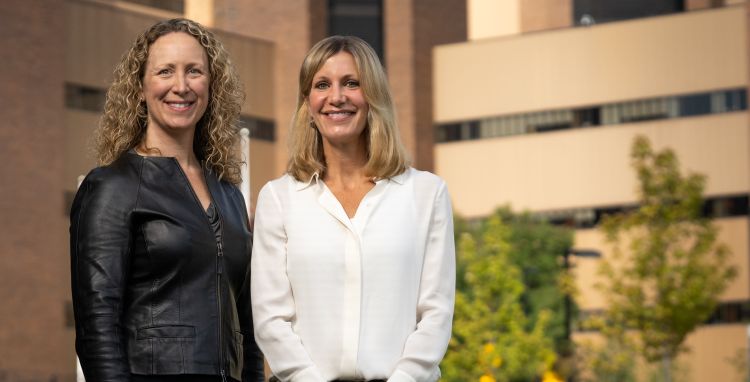 senior author Amy Kind, MD, PhD, and lead author Ann Sheehy, MD, MS