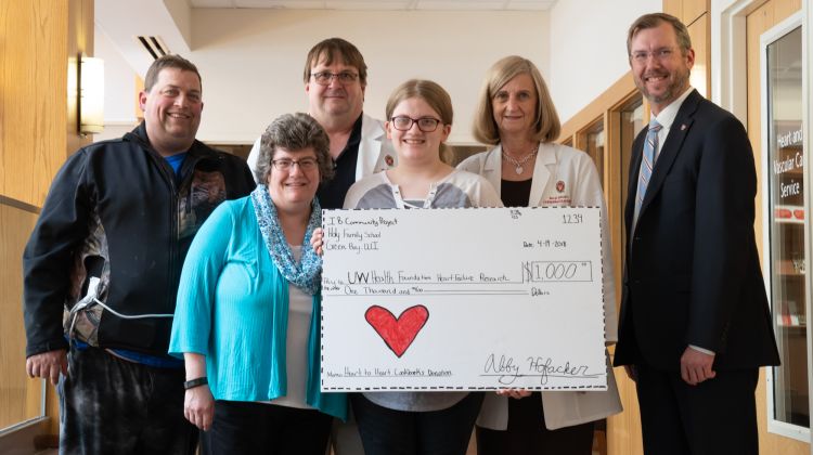 Hofacker family - heart program philanthropy