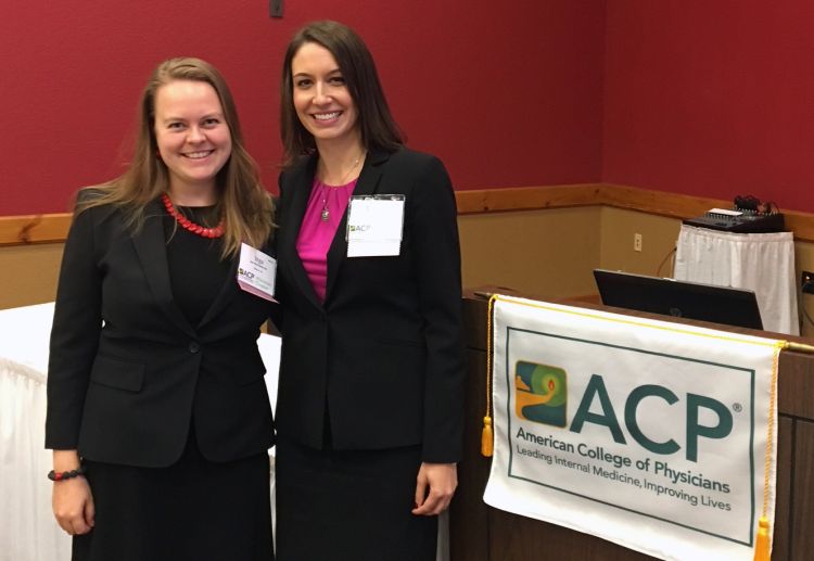 Dr. Inga Melvinsdottir and Dr. Lauren Banaszak