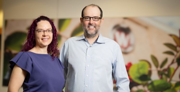 Drs. Siobhan Wilson and James Bigham, pictured at the Health Sciences Learning Center, developed an elective course for medical students on firearms injury prevention.