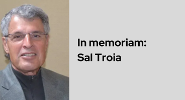 In memoriam: Sal Troia