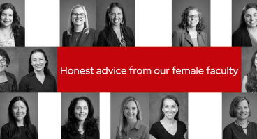 Headshots of all the women who participated in the featured WIMM video