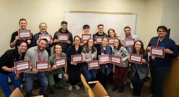 Residents on fellowship match day