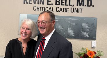 Dr. Kevin Bell and his wife