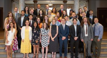 The graduating residents.