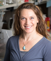 Dr. Lee Eckhardt in her lab