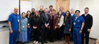 Dr. Michael Lucey and GI/Hep fellows.