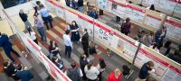 Research Day poster session in full force.