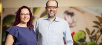 Drs. Siobhan Wilson and James Bigham, pictured at the Health Sciences Learning Center, developed an elective course for medical students on firearms injury prevention.