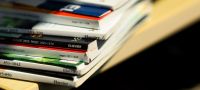 A stack of journals