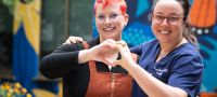 Leah Matteson and Sarah Thordsen