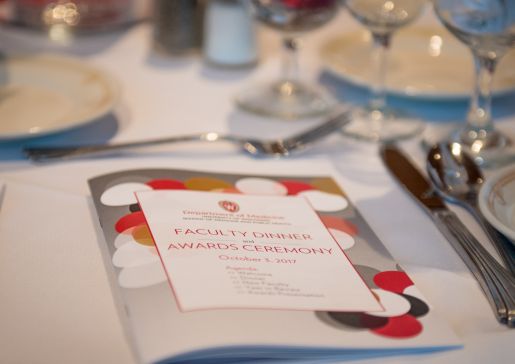 Promotions announced at 2017 faculty dinner